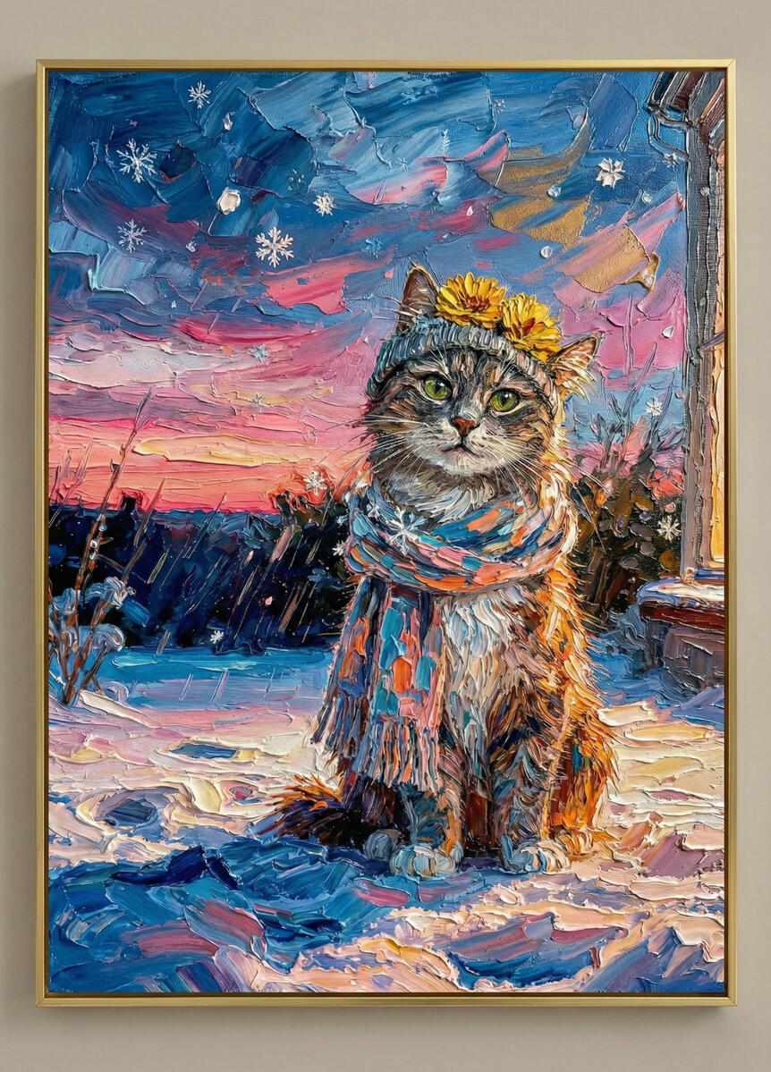 Impasto Oil Painting